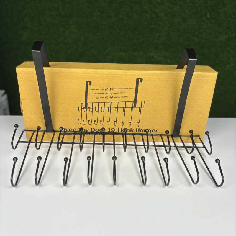 Over The Door 19-Hook Hanger - Image 3