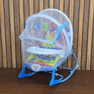 Ti Baby Toddler Rocking & Dining Chair with Mosquito Net Contact to Order blue