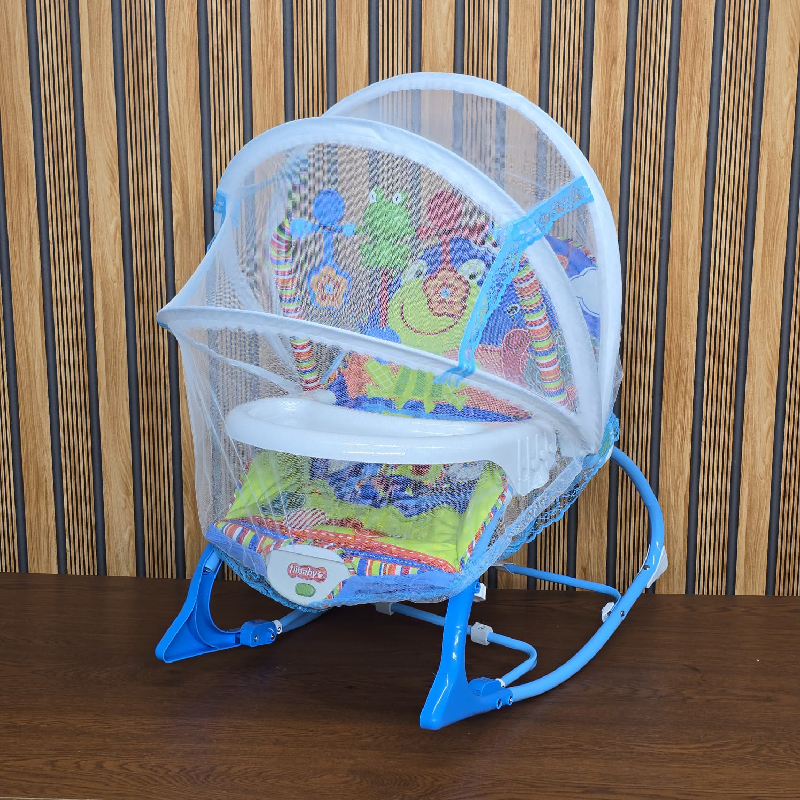 Ti Baby Toddler Rocking & Dining Chair with Mosquito Net Contact to Order blue - Image 2